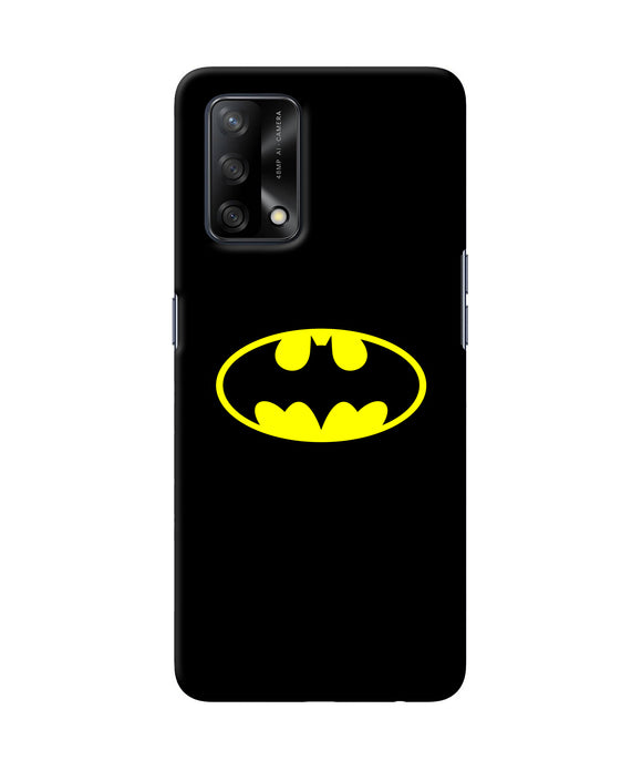 Batman last knight print black Oppo F19 Back Cover