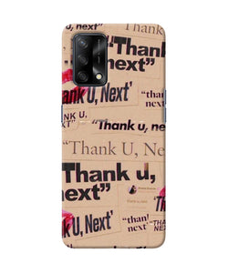 Thank you next Oppo F19 Back Cover