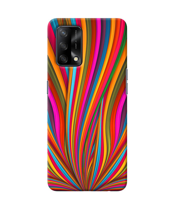 Colorful pattern Oppo F19 Back Cover