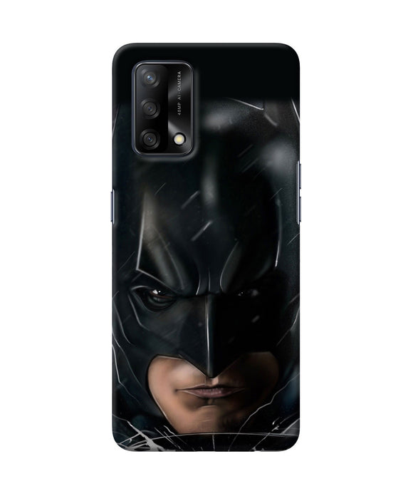 Batman black mask Oppo F19 Back Cover