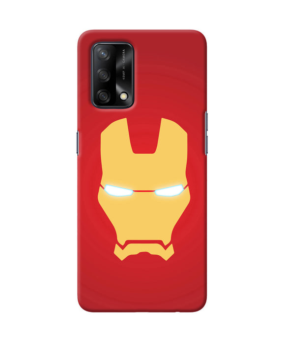 Ironman cartoon Oppo F19 Back Cover