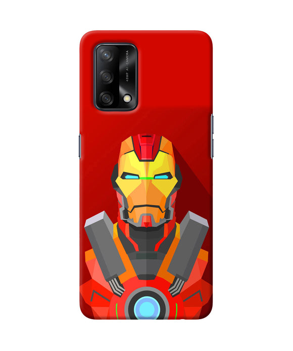 Ironman print Oppo F19 Back Cover