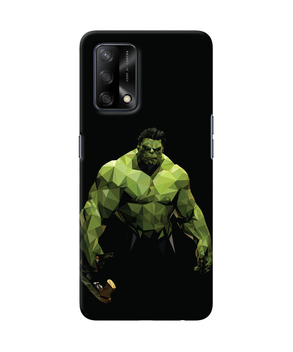 Abstract hulk buster Oppo F19 Back Cover