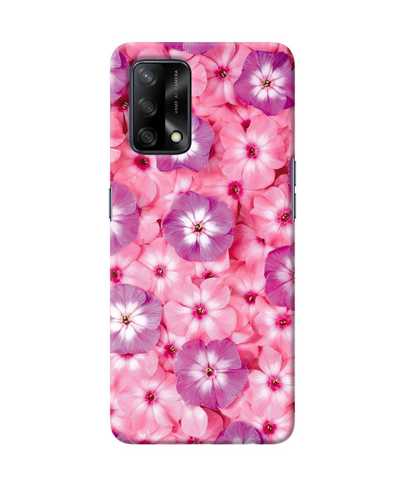 Natural pink flower Oppo F19 Back Cover