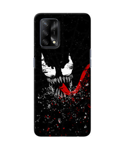 Venom black poster Oppo F19 Back Cover