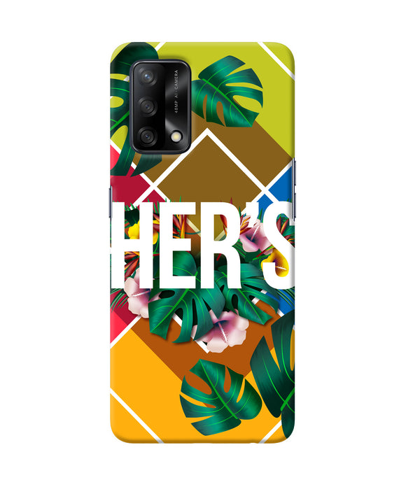 His her two Oppo F19 Back Cover