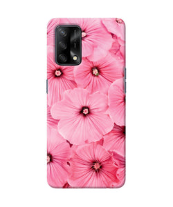 Pink flowers Oppo F19 Back Cover