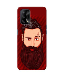 Beardo character Oppo F19 Back Cover