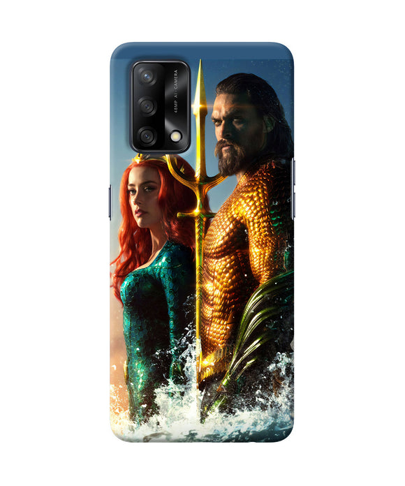 Aquaman couple Oppo F19 Back Cover