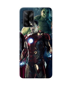 Ironman hulk space Oppo F19 Back Cover