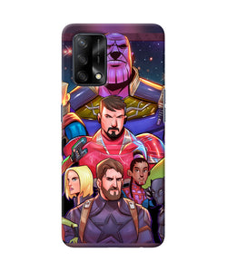 Avengers animate Oppo F19 Back Cover