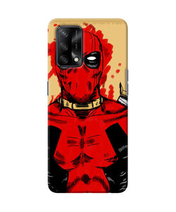 Blooded deadpool Oppo F19 Back Cover