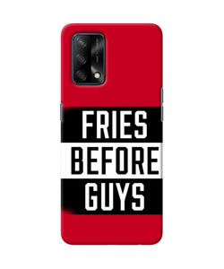 Fries before guys quote Oppo F19 Back Cover