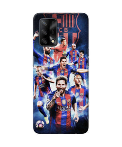 Messi FCB team Oppo F19 Back Cover