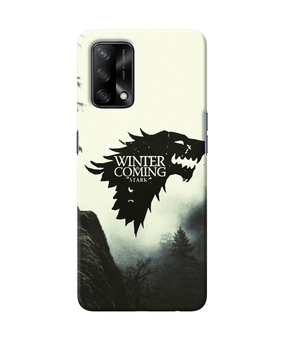 Winter coming stark Oppo F19 Back Cover