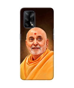 Pramukh swami painting Oppo F19 Back Cover