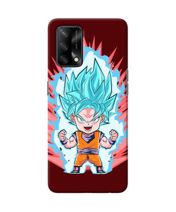 Goku little character Oppo F19 Back Cover