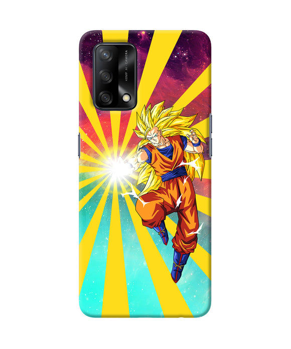 Goku super saiyan Oppo F19 Back Cover