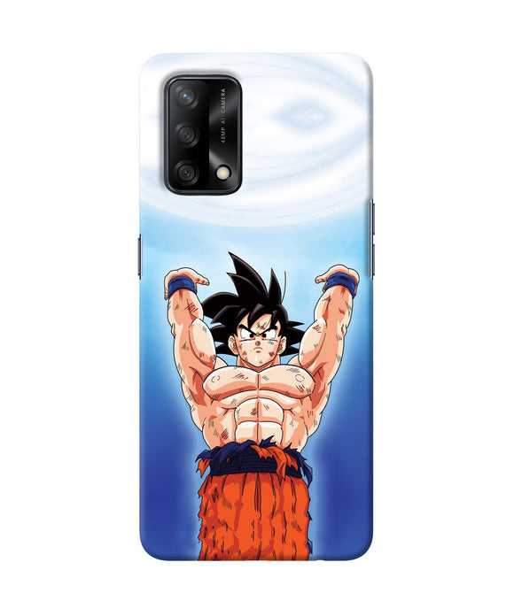 Goku super saiyan power Oppo F19 Back Cover