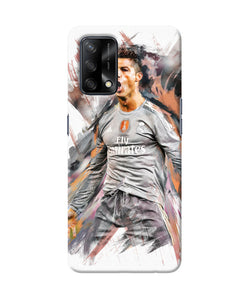 Ronaldo poster Oppo F19 Back Cover