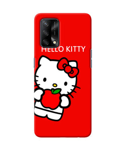 Hello kitty red Oppo F19 Back Cover