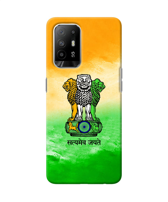 Satyamev Jayate Flag Oppo F19 Pro Back Cover