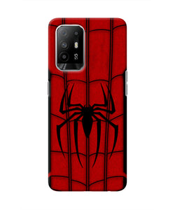 Spiderman Costume Oppo F19 Pro+ Real 4D Back Cover