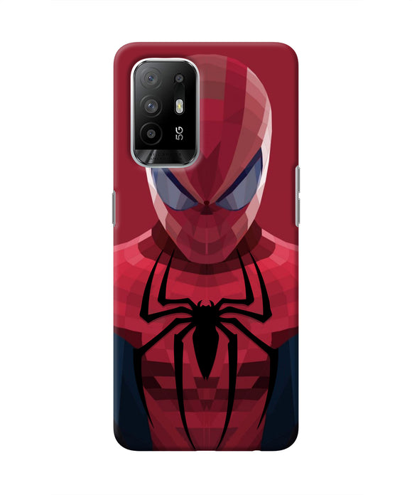 Spiderman Art Oppo F19 Pro+ Real 4D Back Cover