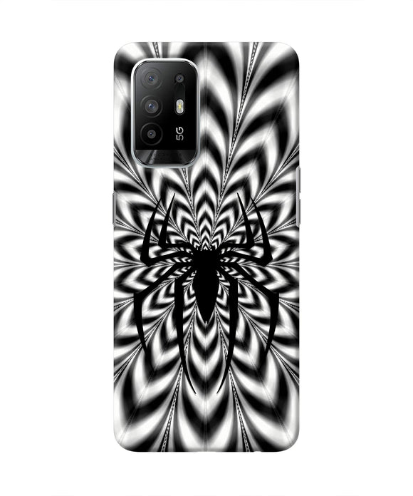 Spiderman Illusion Oppo F19 Pro+ Real 4D Back Cover