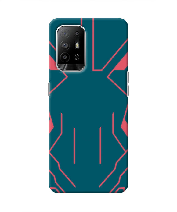 Superman Techno Oppo F19 Pro+ Real 4D Back Cover