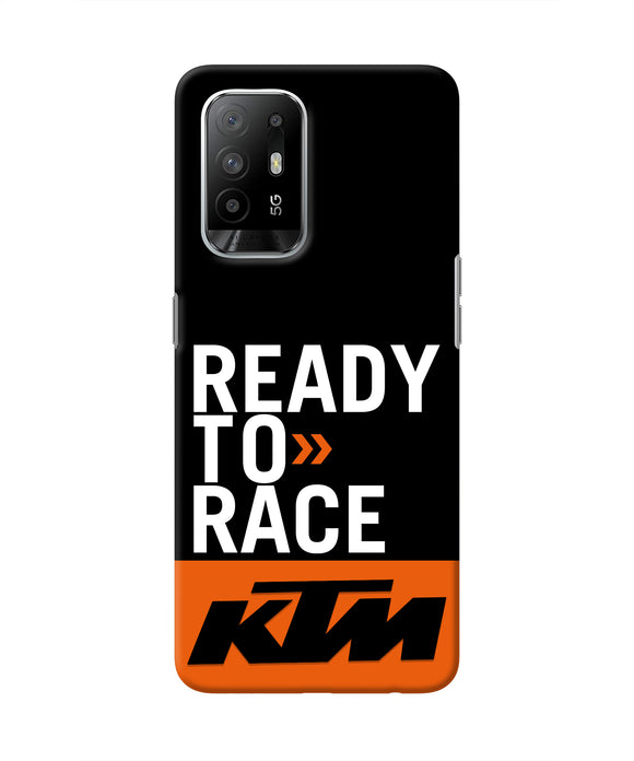 KTM Ready To Race Oppo F19 Pro+ Real 4D Back Cover