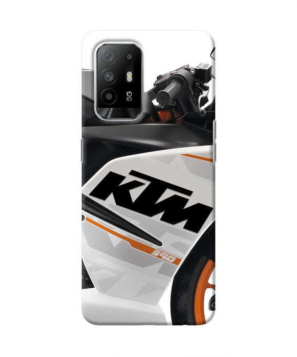 KTM Bike Oppo F19 Pro+ Real 4D Back Cover