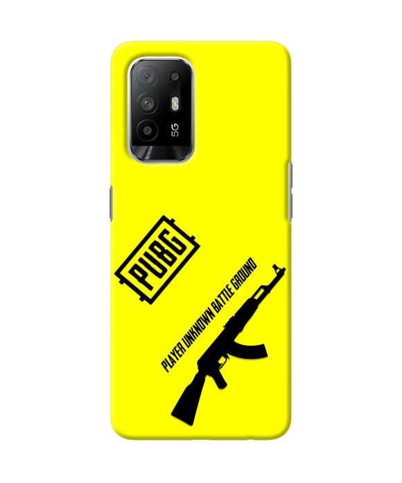 PUBG AKM Gun Oppo F19 Pro+ Real 4D Back Cover