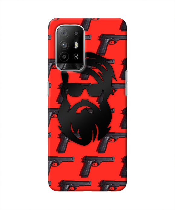 Rocky Bhai Beard Look Oppo F19 Pro+ Real 4D Back Cover