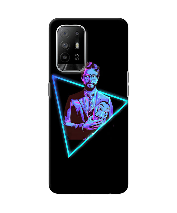 Money Heist Professor In Pub Oppo F19 Pro+ Back Cover