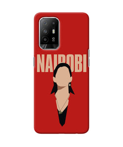 Nairobi Paint Money Heist Oppo F19 Pro+ Back Cover