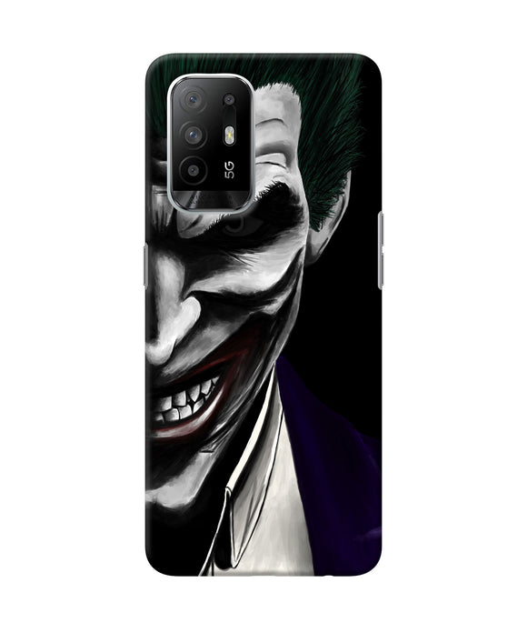 The joker black Oppo F19 Pro+ Back Cover