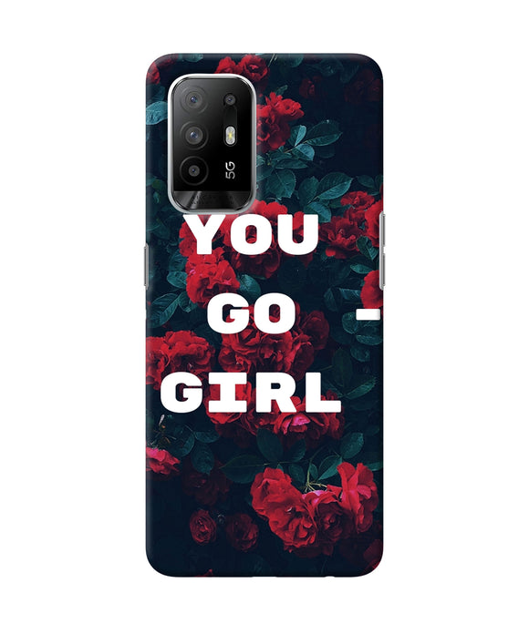 You go girl Oppo F19 Pro+ Back Cover