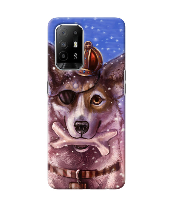 Pirate wolf Oppo F19 Pro+ Back Cover