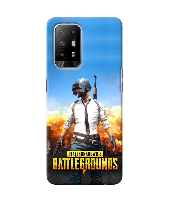 Pubg poster Oppo F19 Pro+ Back Cover