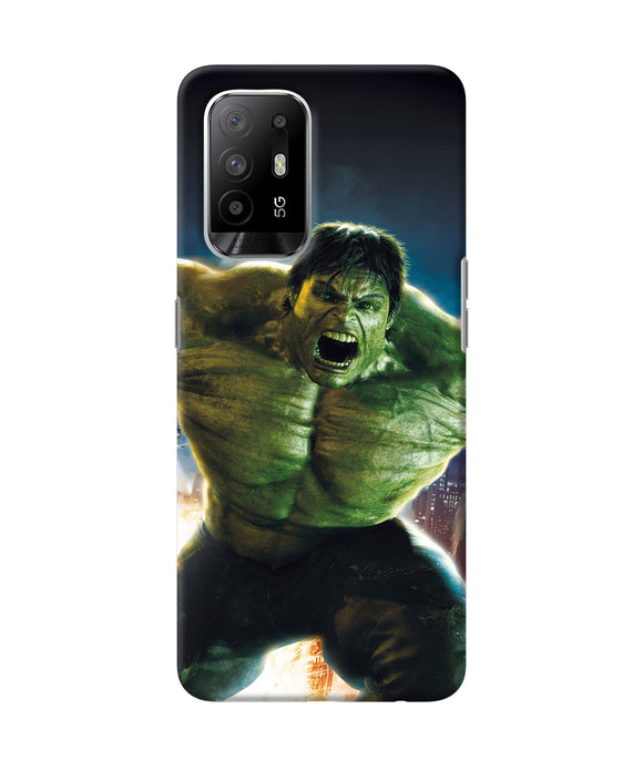 Hulk super hero Oppo F19 Pro+ Back Cover