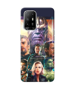 Avengers poster Oppo F19 Pro+ Back Cover