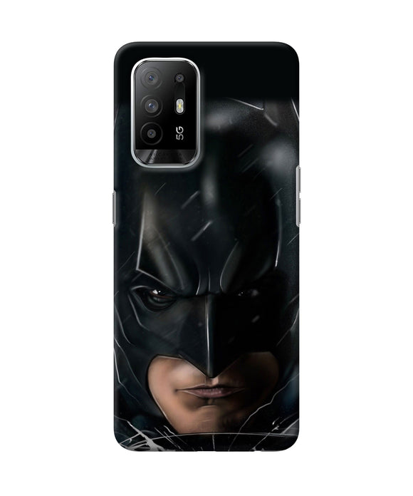 Batman black mask Oppo F19 Pro+ Back Cover