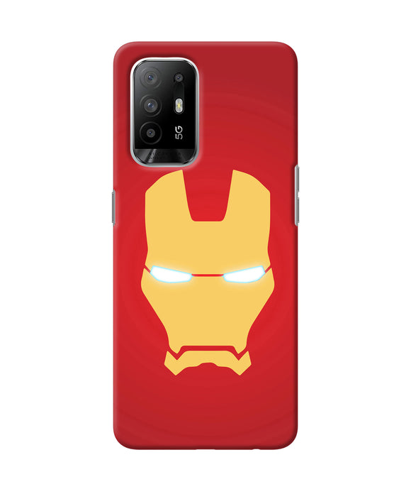 Ironman cartoon Oppo F19 Pro+ Back Cover