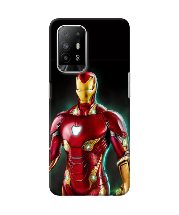 Ironman suit Oppo F19 Pro+ Back Cover