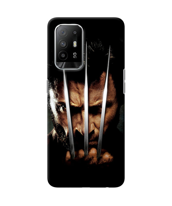 Wolverine poster Oppo F19 Pro+ Back Cover