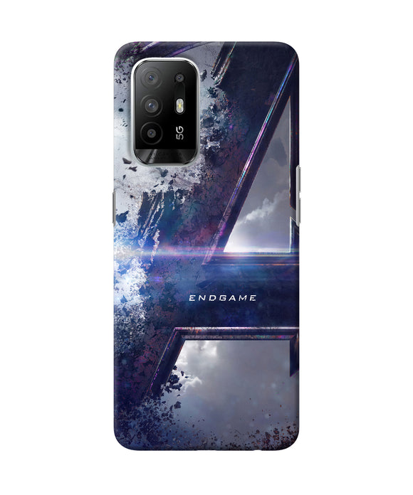 Avengers end game poster Oppo F19 Pro+ Back Cover