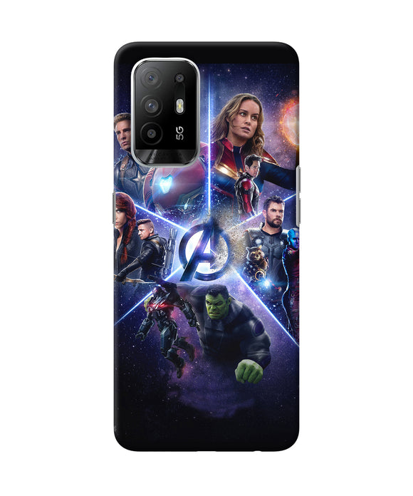 Avengers super hero poster Oppo F19 Pro+ Back Cover