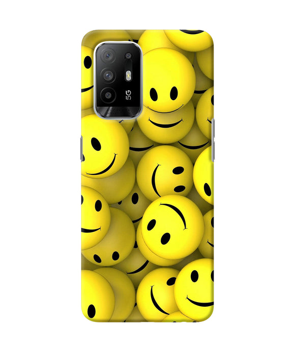Smiley balls Oppo F19 Pro+ Back Cover
