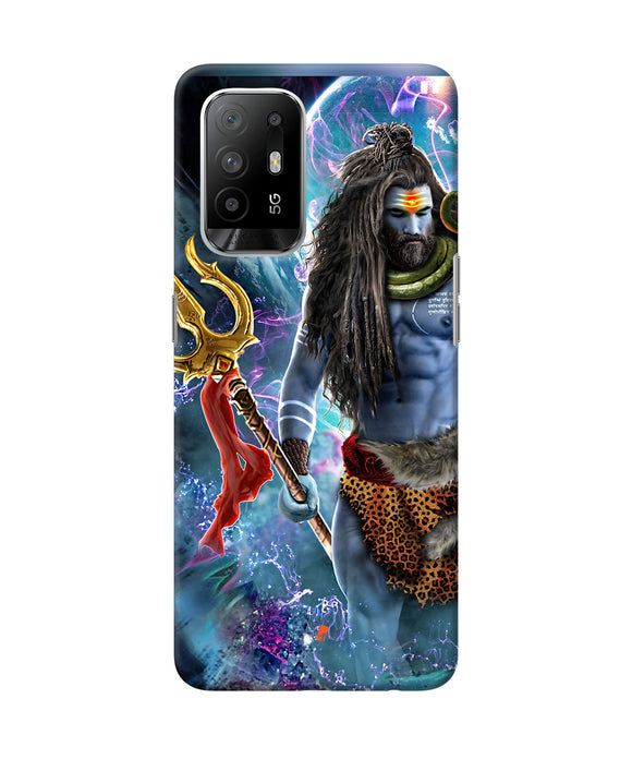 Lord shiva universe Oppo F19 Pro+ Back Cover